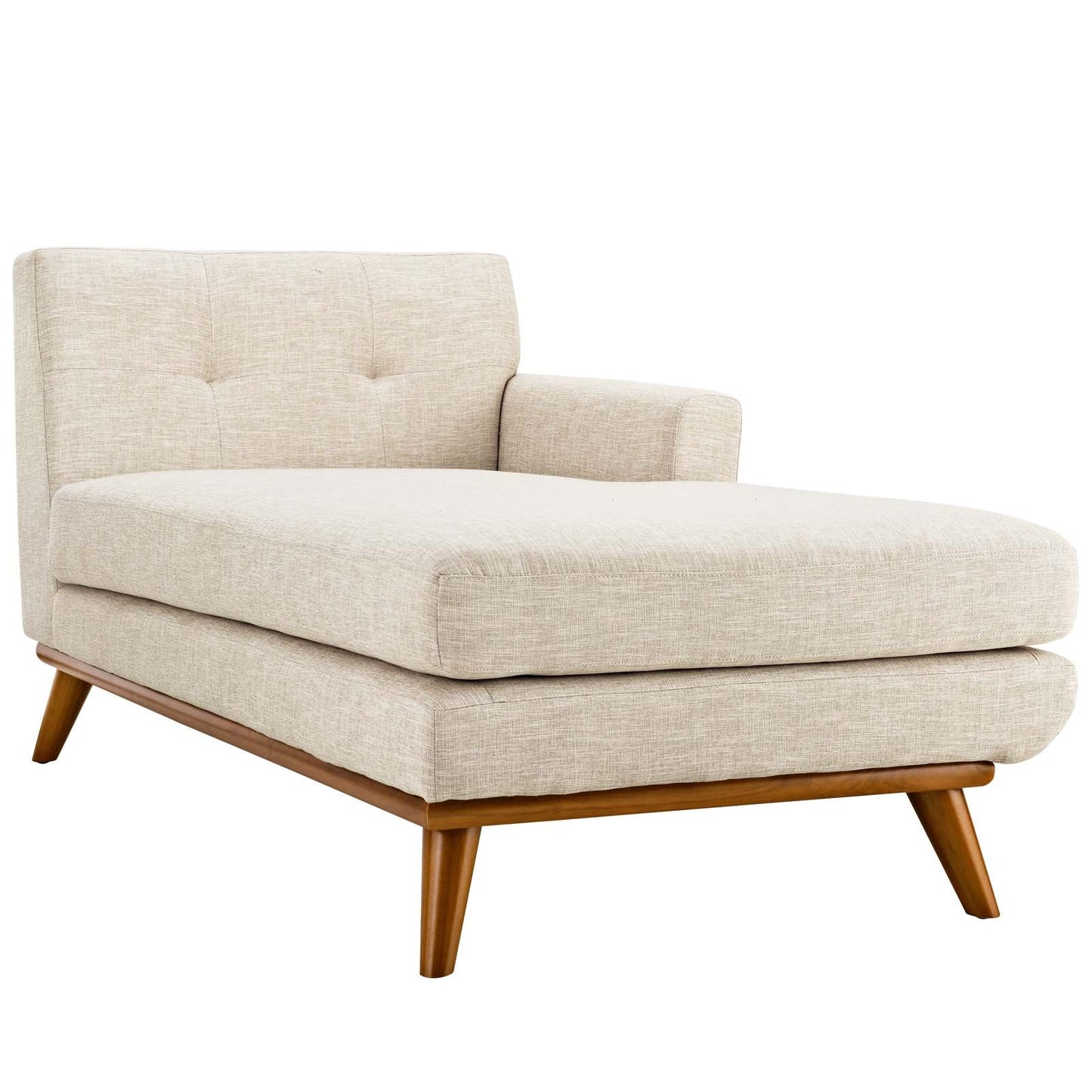 Modway Furniture Engage Right-Facing Upholstered Fabric Chaise - EEI-1794-BEI