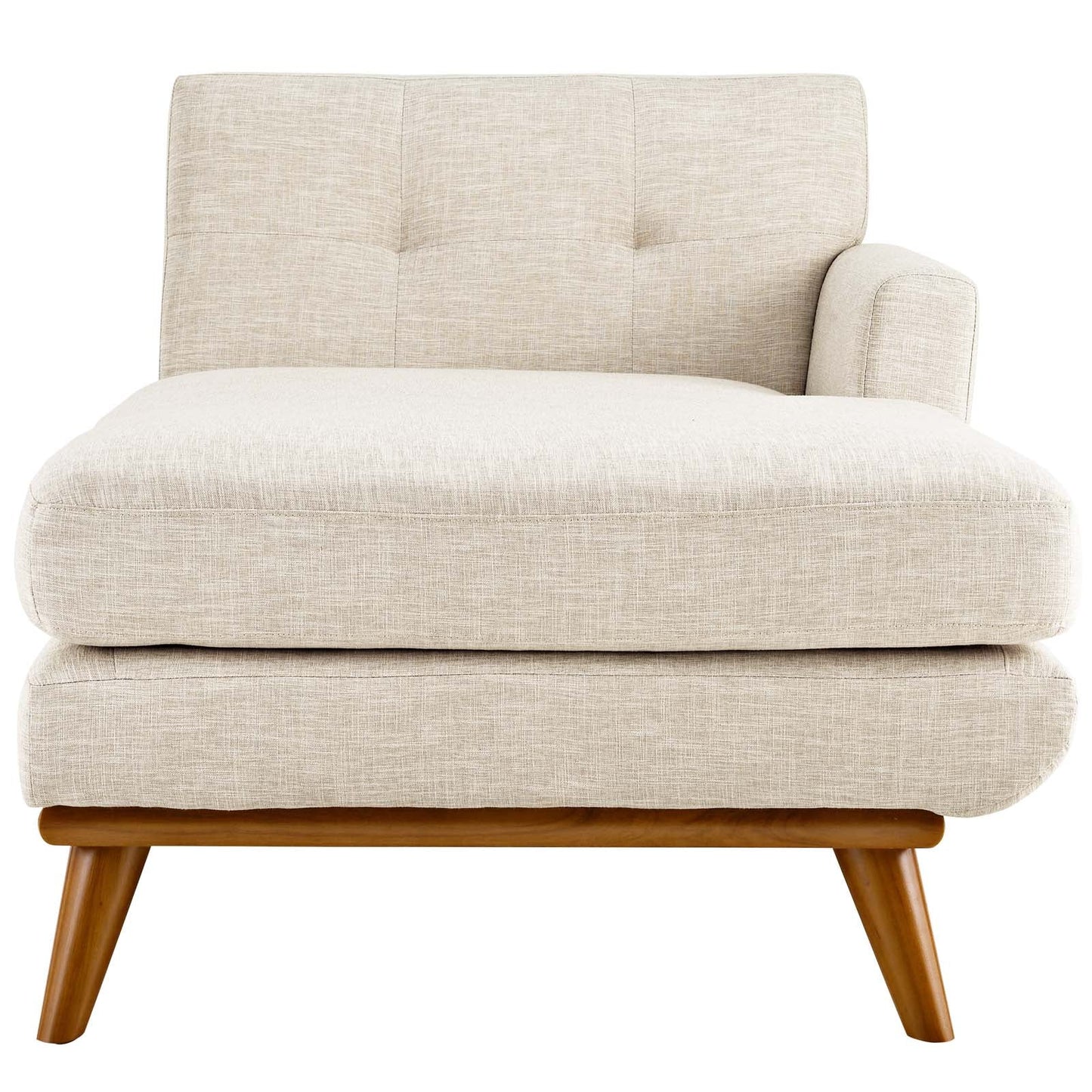Modway Furniture Engage Right-Facing Upholstered Fabric Chaise - EEI-1794-BEI