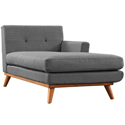 Modway Furniture Engage Right-Facing Upholstered Fabric Chaise - EEI-1794-BEI