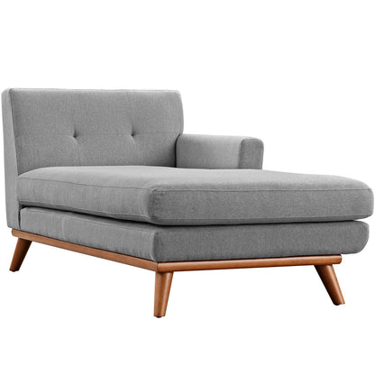Modway Furniture Engage Right-Facing Upholstered Fabric Chaise - EEI-1794-BEI