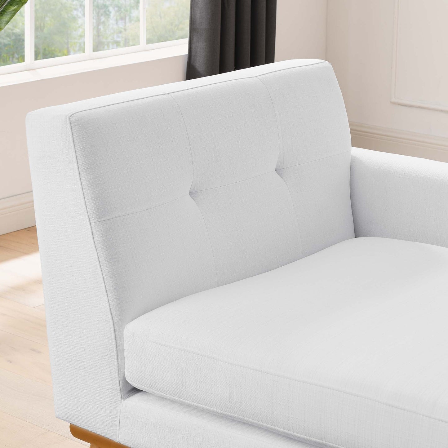 Modway Furniture Engage Right-Facing Upholstered Fabric Chaise - EEI-1794-BEI