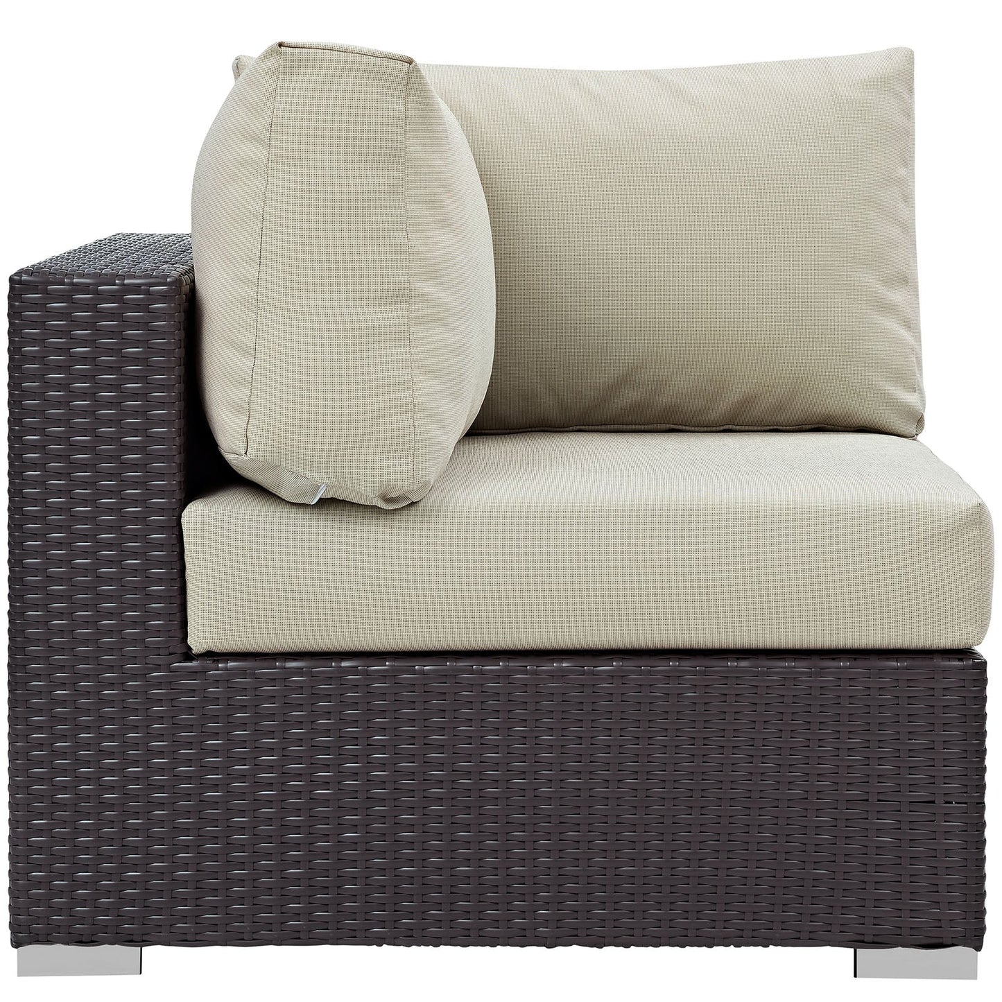 Modway Furniture Gather 7 Piece Outdoor Patio Sectional Set by Modway - EEI-1808-EXP-BEI-SET