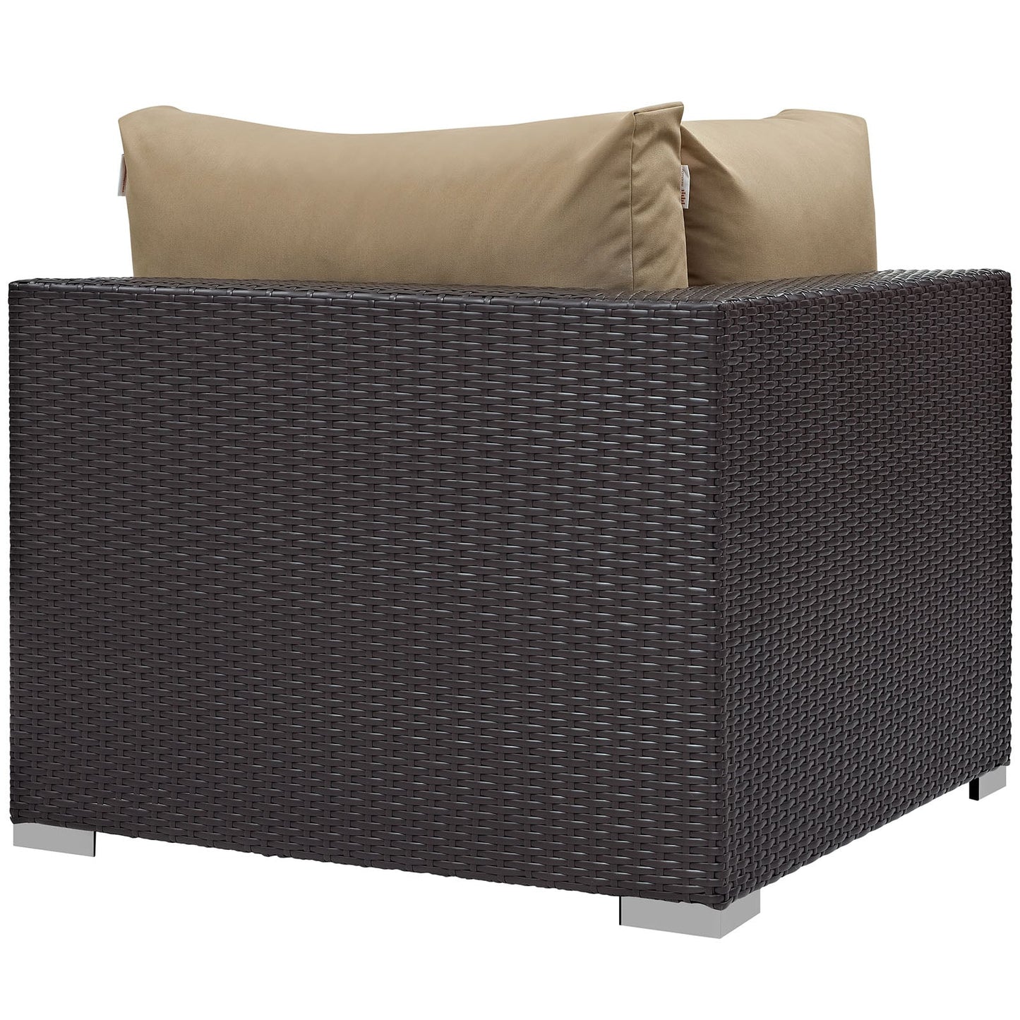 Modway Furniture Convene 5 Piece Outdoor Patio Sectional Set by Modway –EEI-2172-EXP-BEI-SET