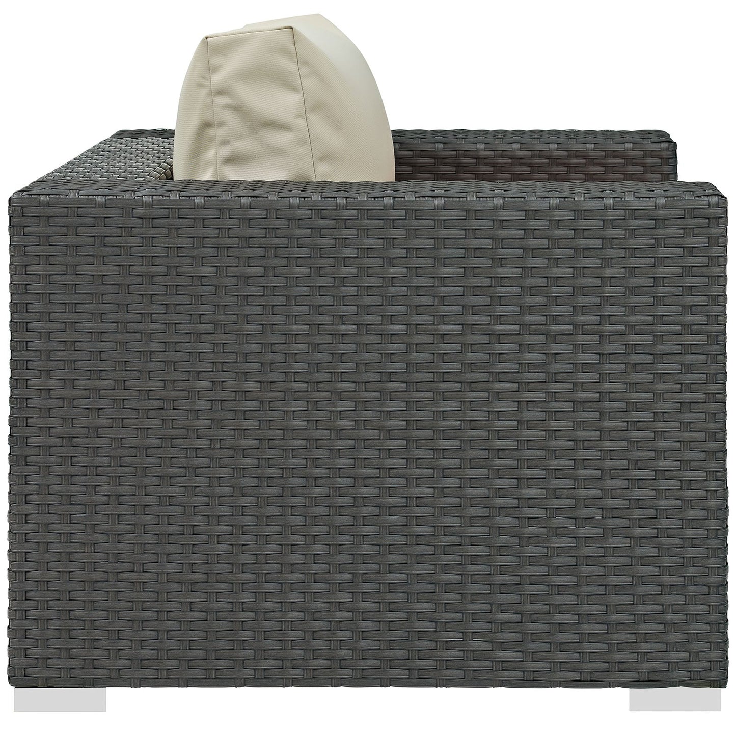 Modway furniture Sojourn Outdoor Patio Sunbrella Armchair - EEI-1850-CHC-BEI