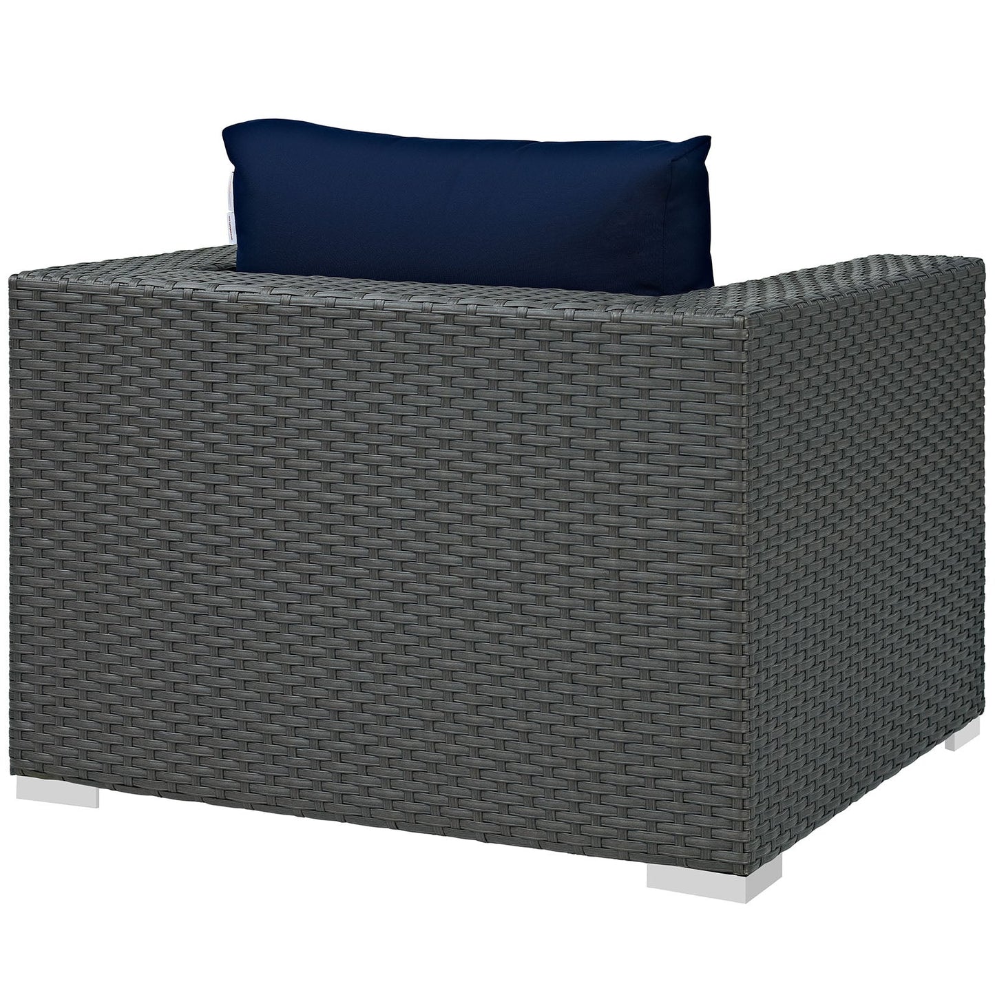 Modway furniture Sojourn Outdoor Patio Sunbrella Armchair - EEI-1850-CHC-BEI