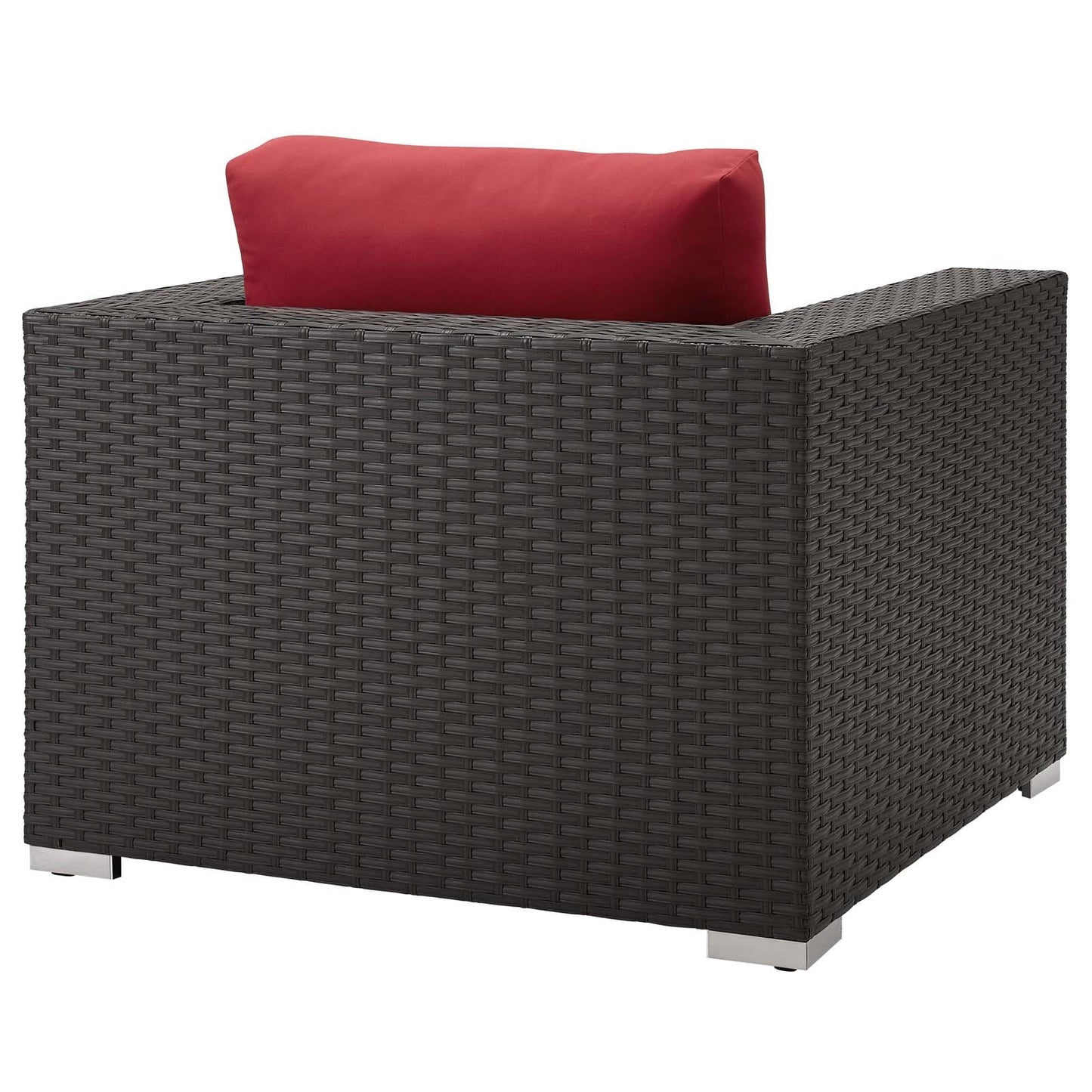 Modway furniture Sojourn Outdoor Patio Sunbrella Armchair - EEI-1850-CHC-BEI