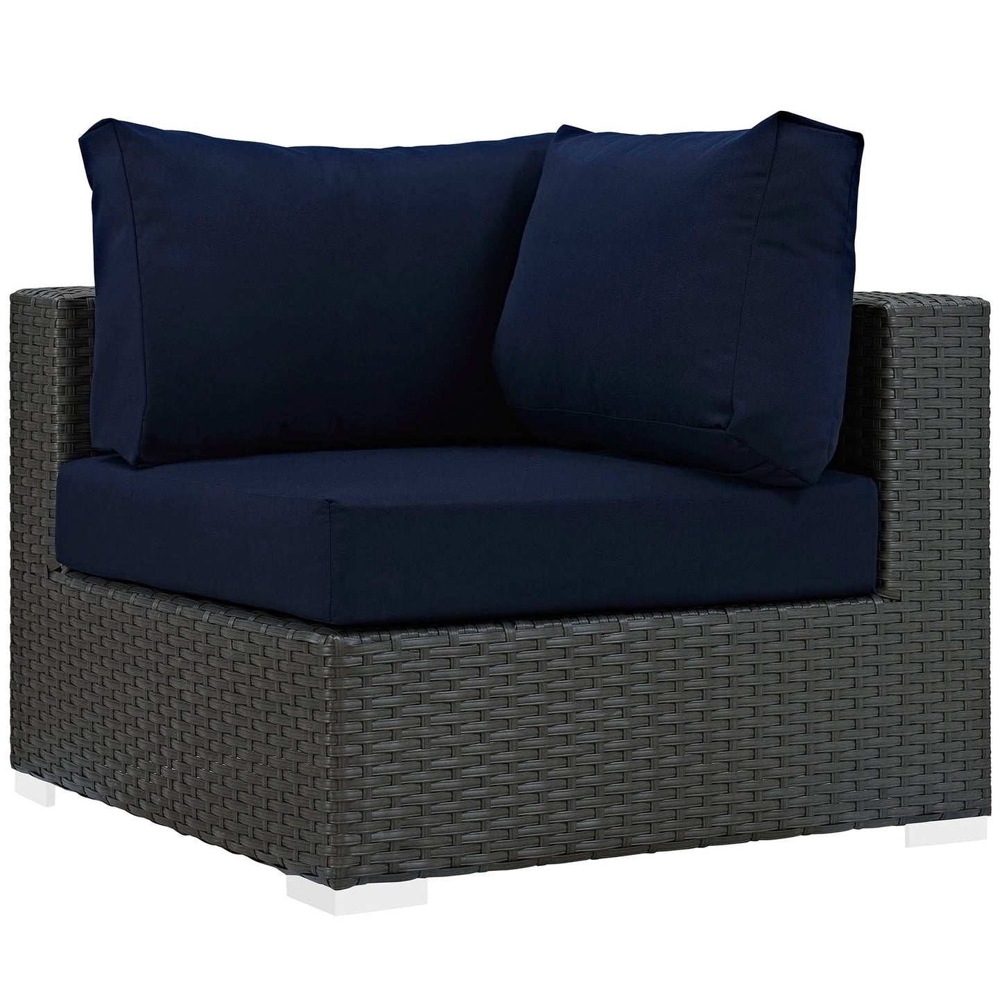 Modway Furniture Sojourn Outdoor Patio Sunbrella Corner - EEI-1856-CHC-BEI