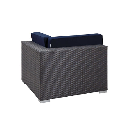 Modway Furniture Sojourn Outdoor Patio Sunbrella Corner - EEI-1856-CHC-BEI