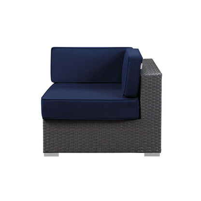 Modway Furniture Sojourn Outdoor Patio Sunbrella Corner - EEI-1856-CHC-BEI