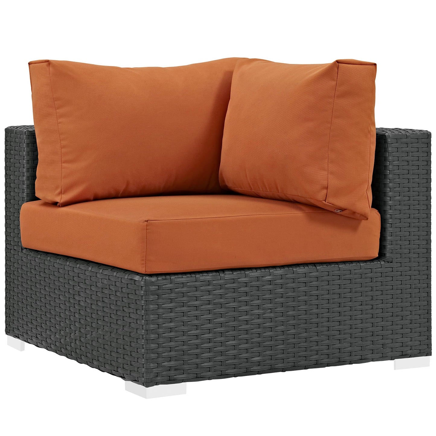 Modway Furniture Sojourn Outdoor Patio Sunbrella Corner - EEI-1856-CHC-BEI