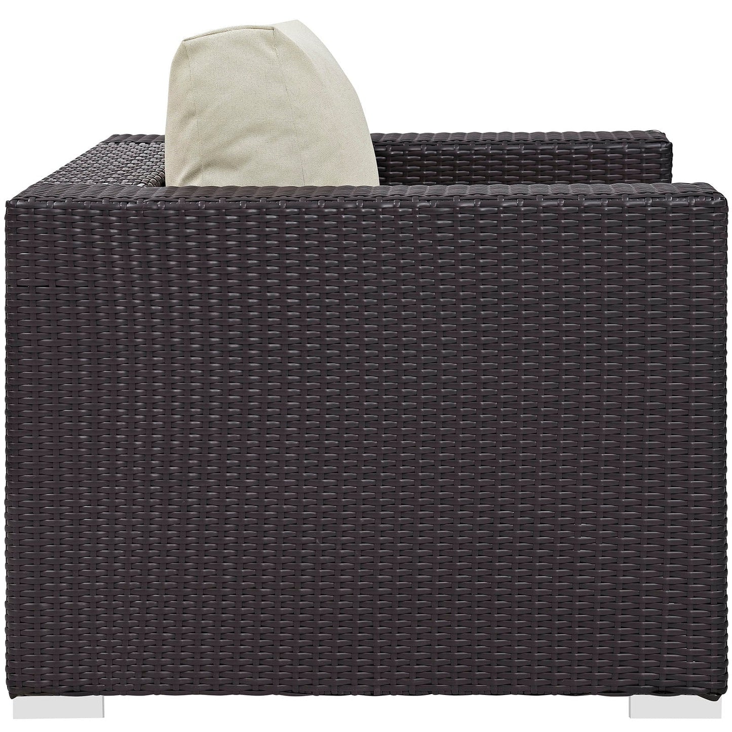 Modway Furniture Gather 7 Piece Outdoor Patio Sectional Set by Modway - EEI-1808-EXP-BEI-SET