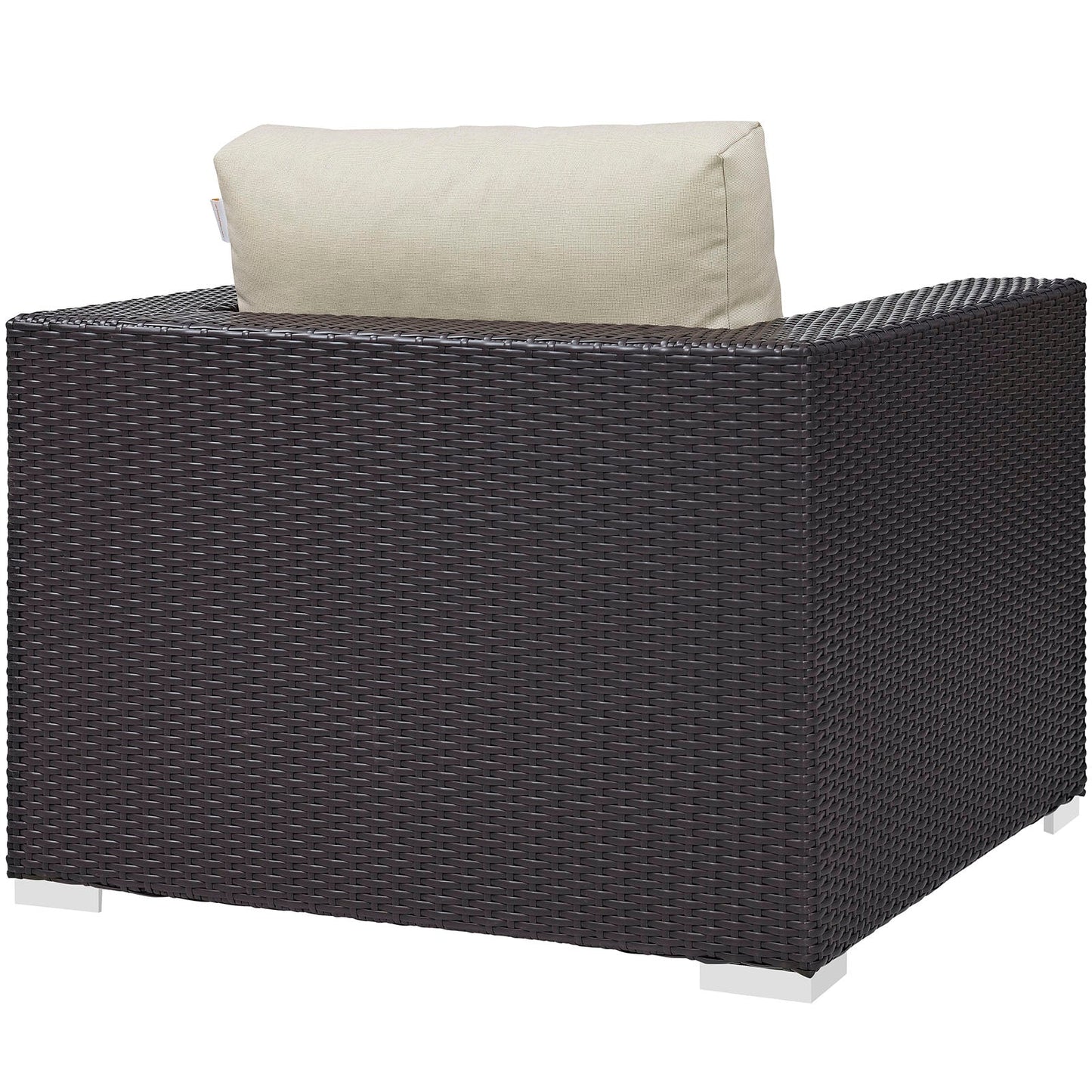 Modway Furniture Gather 7 Piece Outdoor Patio Sectional Set by Modway - EEI-1808-EXP-BEI-SET