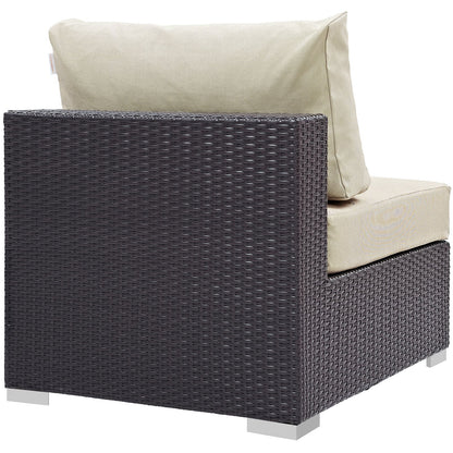 Modway Furniture Convene 5 Piece Outdoor Patio Sectional Set by Modway –EEI-2172-EXP-BEI-SET