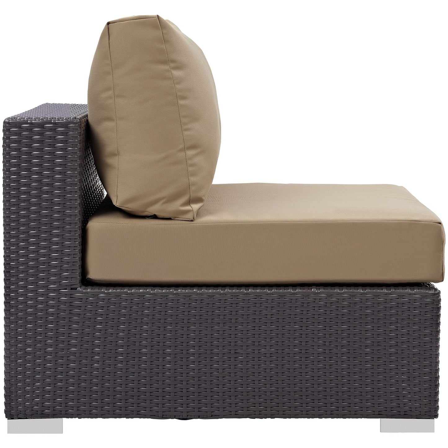 Modway Furniture Convene 5 Piece Outdoor Patio Sectional Set by Modway –EEI-2172-EXP-BEI-SET