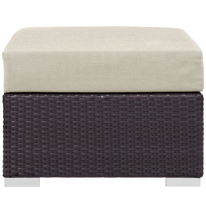 Modway Furniture Convene 5 Piece Outdoor Patio Sectional Set by Modway –EEI-2172-EXP-BEI-SET