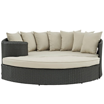 Modway Furniture Sojourn Outdoor Patio Sunbrella Daybed by Modway – EEI-1982-CHC-BEI