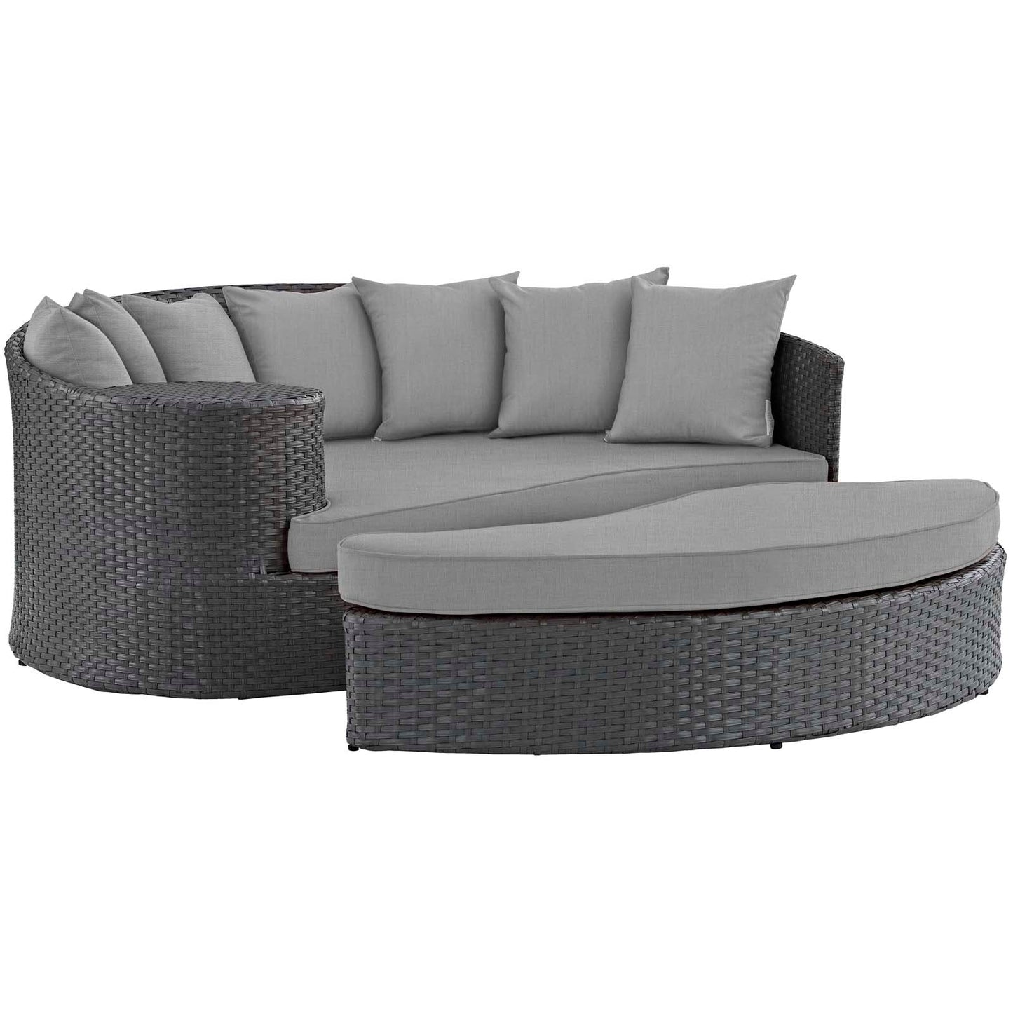 Modway Furniture Sojourn Outdoor Patio Sunbrella Daybed by Modway – EEI-1982-CHC-BEI