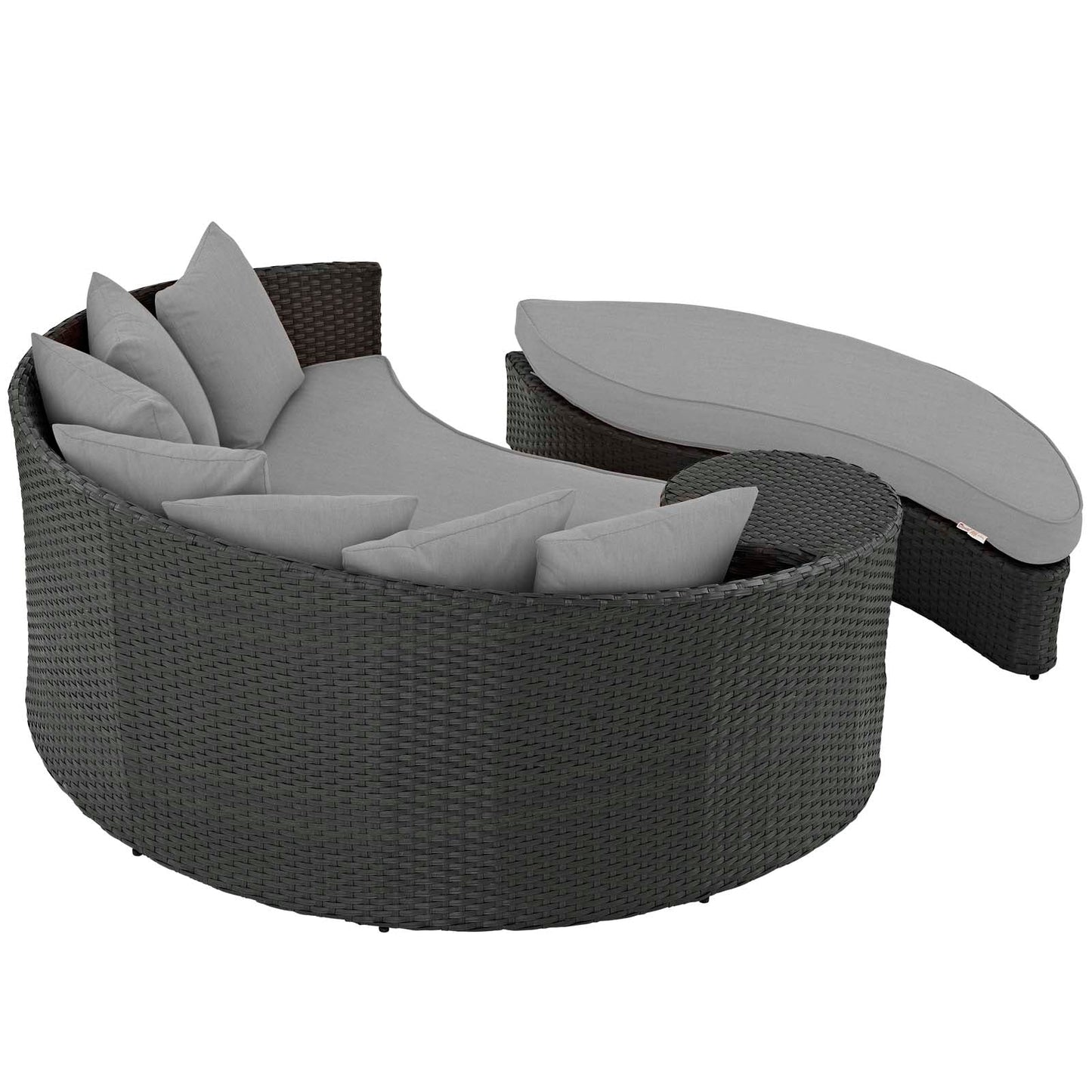 Modway Furniture Sojourn Outdoor Patio Sunbrella Daybed by Modway – EEI-1982-CHC-BEI