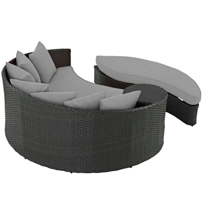 Modway Furniture Sojourn Outdoor Patio Sunbrella Daybed by Modway – EEI-1982-CHC-BEI