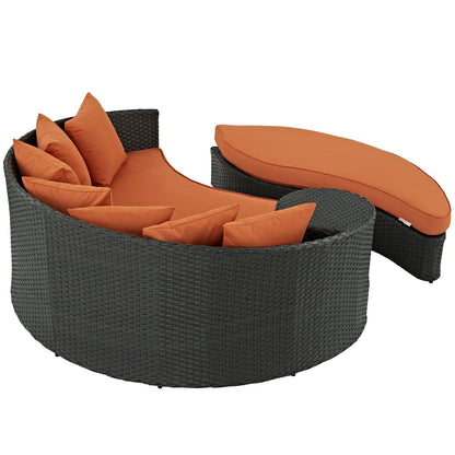 Modway Furniture Sojourn Outdoor Patio Sunbrella Daybed by Modway – EEI-1982-CHC-BEI