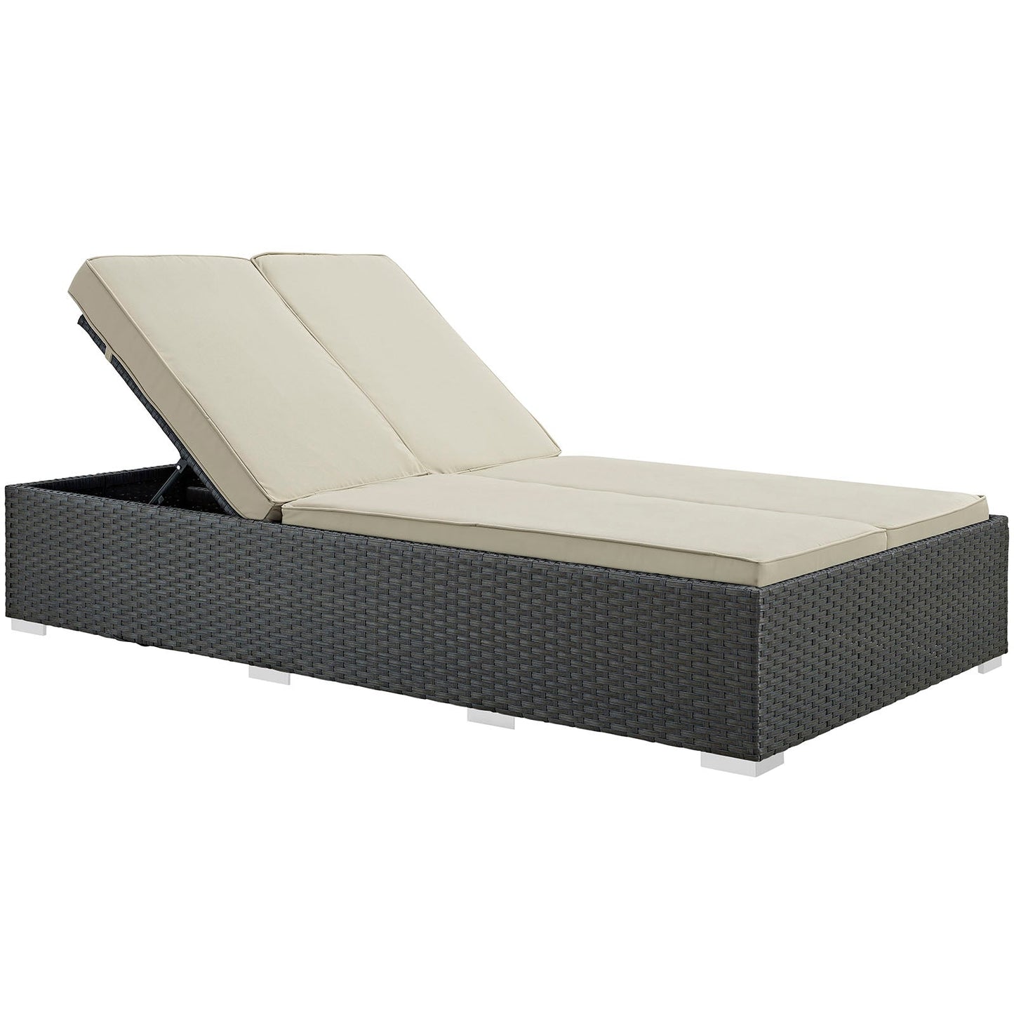 Modway Sojourn Outdoor Patio Sunbrella® Double Chaise