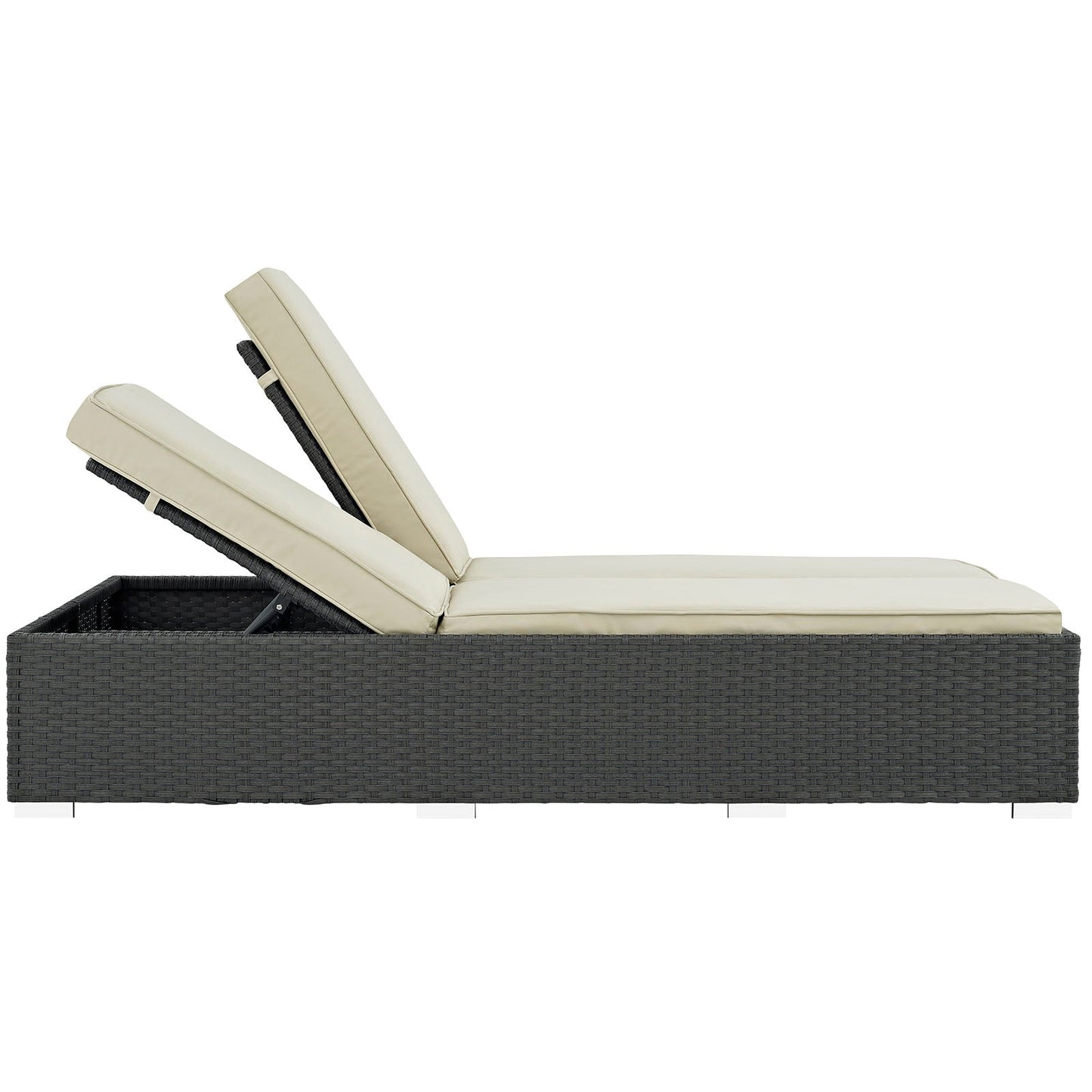 Modway Sojourn Outdoor Patio Sunbrella® Double Chaise
