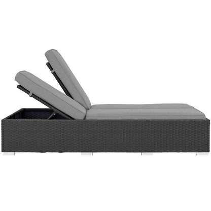 Modway Sojourn Outdoor Patio Sunbrella® Double Chaise