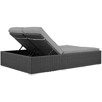 Modway Sojourn Outdoor Patio Sunbrella® Double Chaise