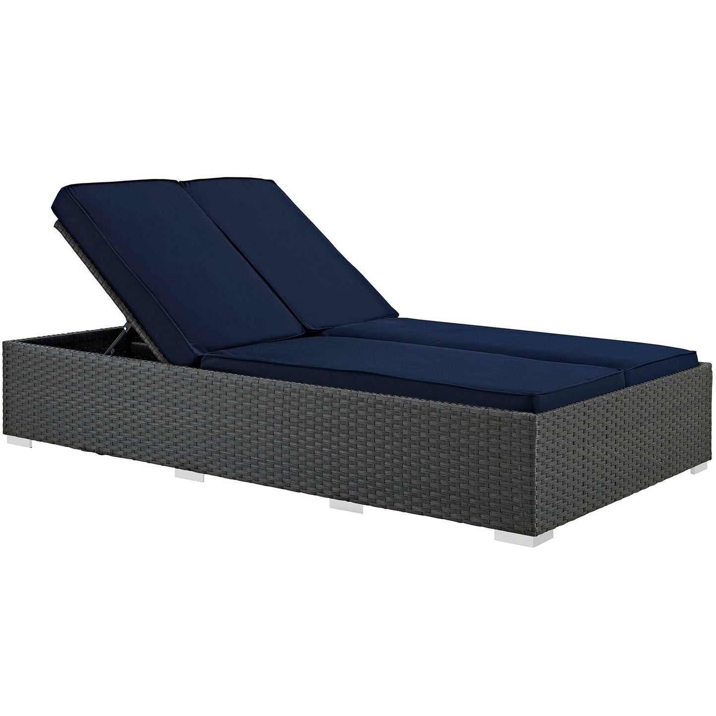 Modway Sojourn Outdoor Patio Sunbrella® Double Chaise
