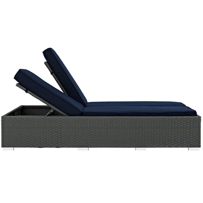 Modway Sojourn Outdoor Patio Sunbrella® Double Chaise