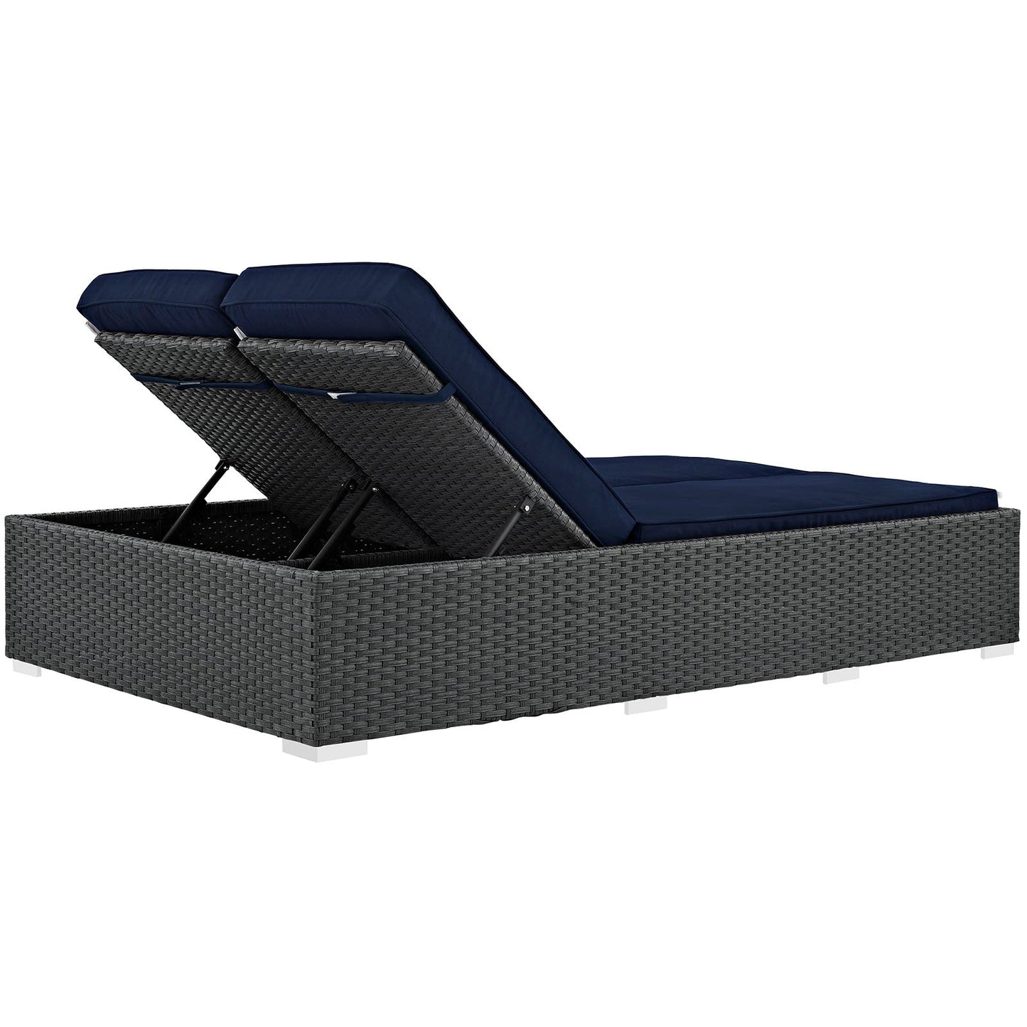Modway Sojourn Outdoor Patio Sunbrella® Double Chaise
