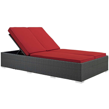 Modway Sojourn Outdoor Patio Sunbrella® Double Chaise