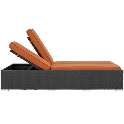 Modway Sojourn Outdoor Patio Sunbrella® Double Chaise