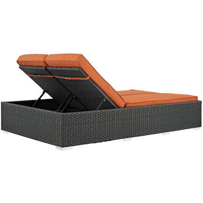 Modway Sojourn Outdoor Patio Sunbrella® Double Chaise