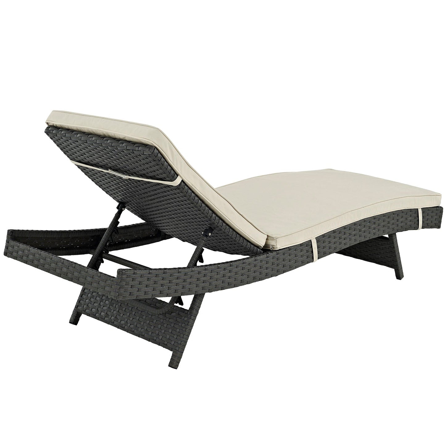 Modway Furniture Sojourn Outdoor Patio Sunbrella Chaise - EEI-1985-CHC-BEI