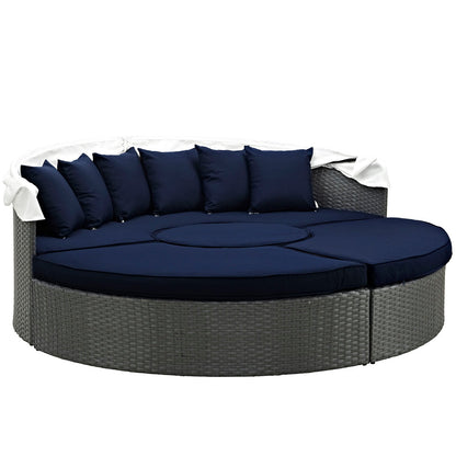 Modway Furniture Sojourn Outdoor Patio Sunbrella Daybed by Modway – EEI-1986-CHC-GRY