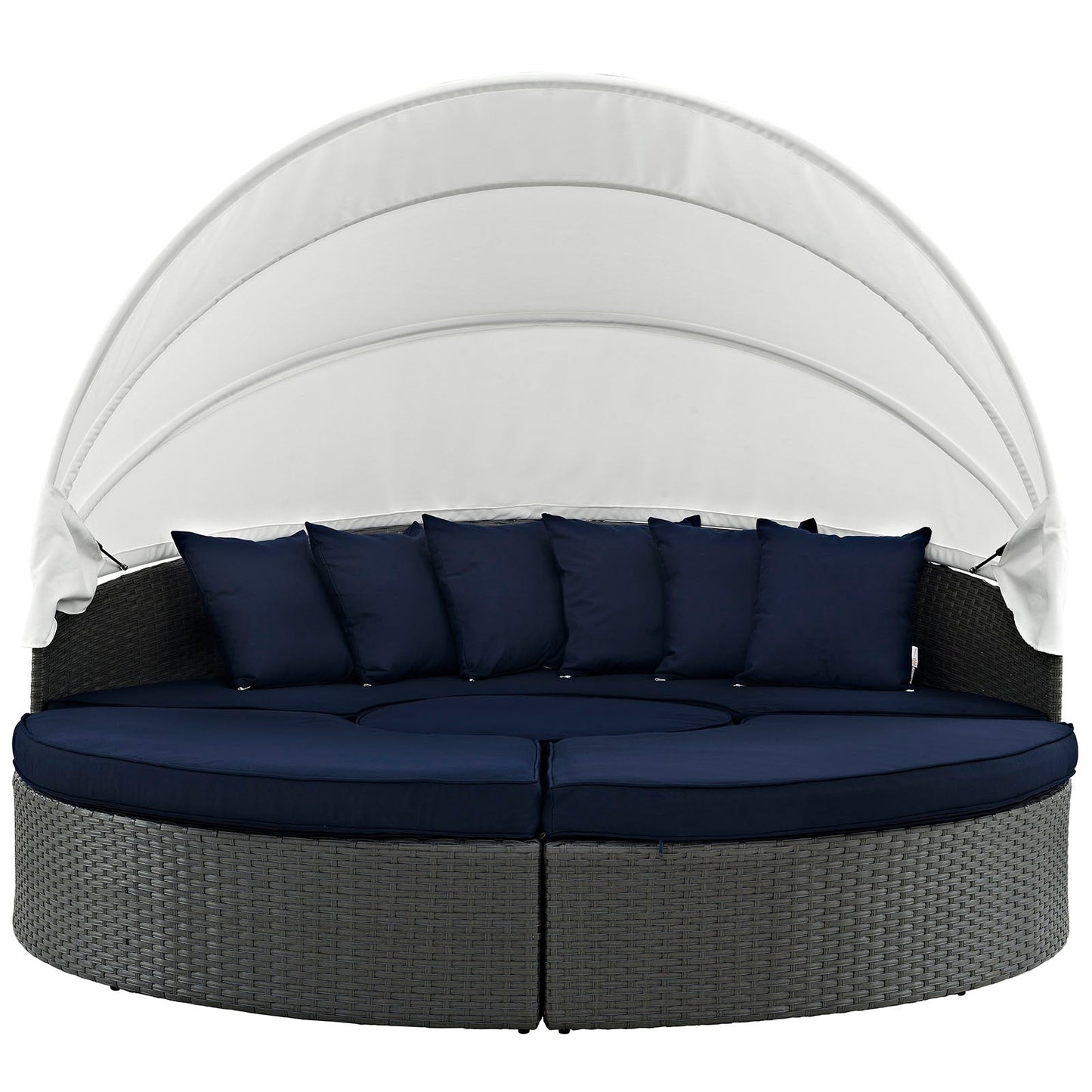 Modway Furniture Sojourn Outdoor Patio Sunbrella Daybed by Modway – EEI-1986-CHC-GRY
