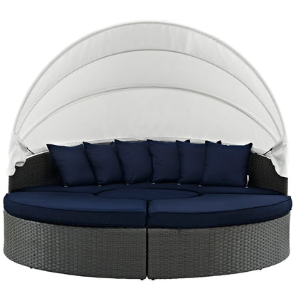 Modway Furniture Sojourn Outdoor Patio Sunbrella Daybed by Modway – EEI-1986-CHC-GRY