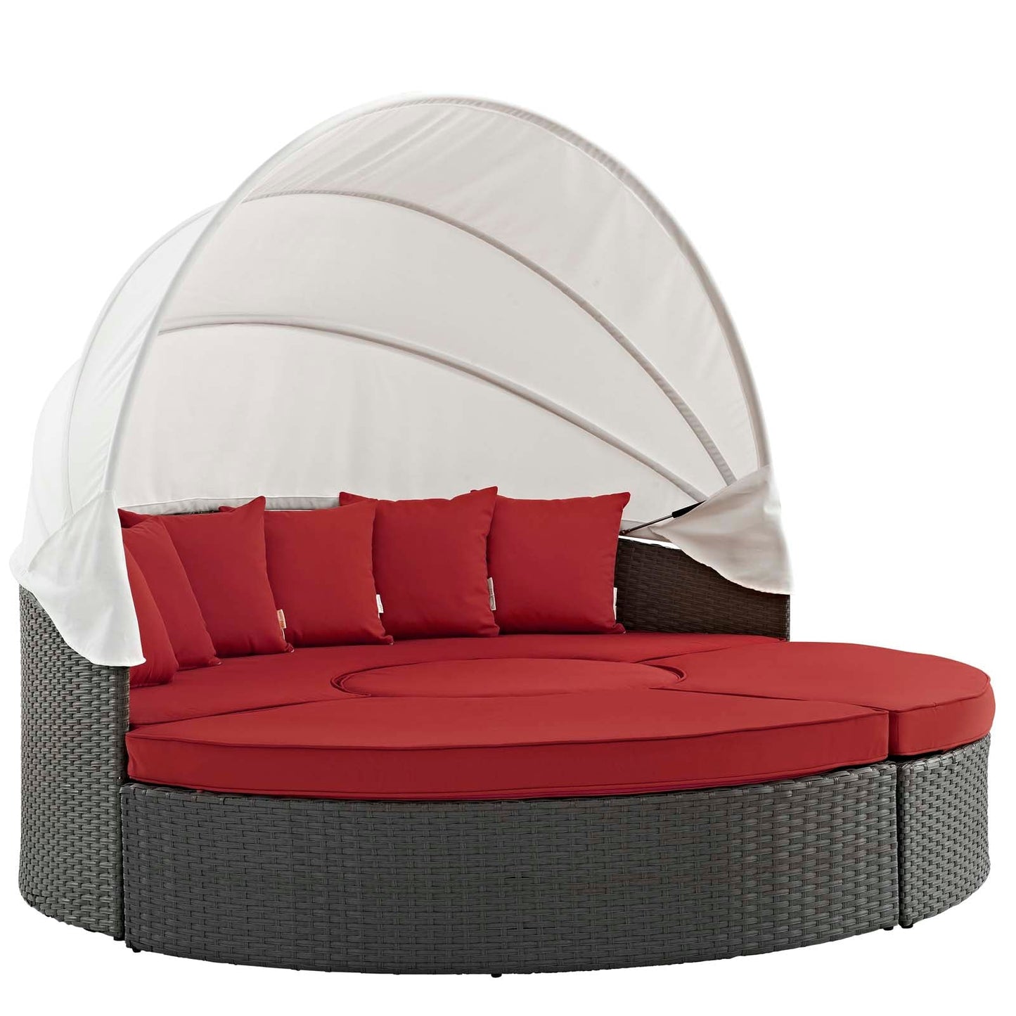 Modway Furniture Sojourn Outdoor Patio Sunbrella Daybed by Modway – EEI-1986-CHC-GRY