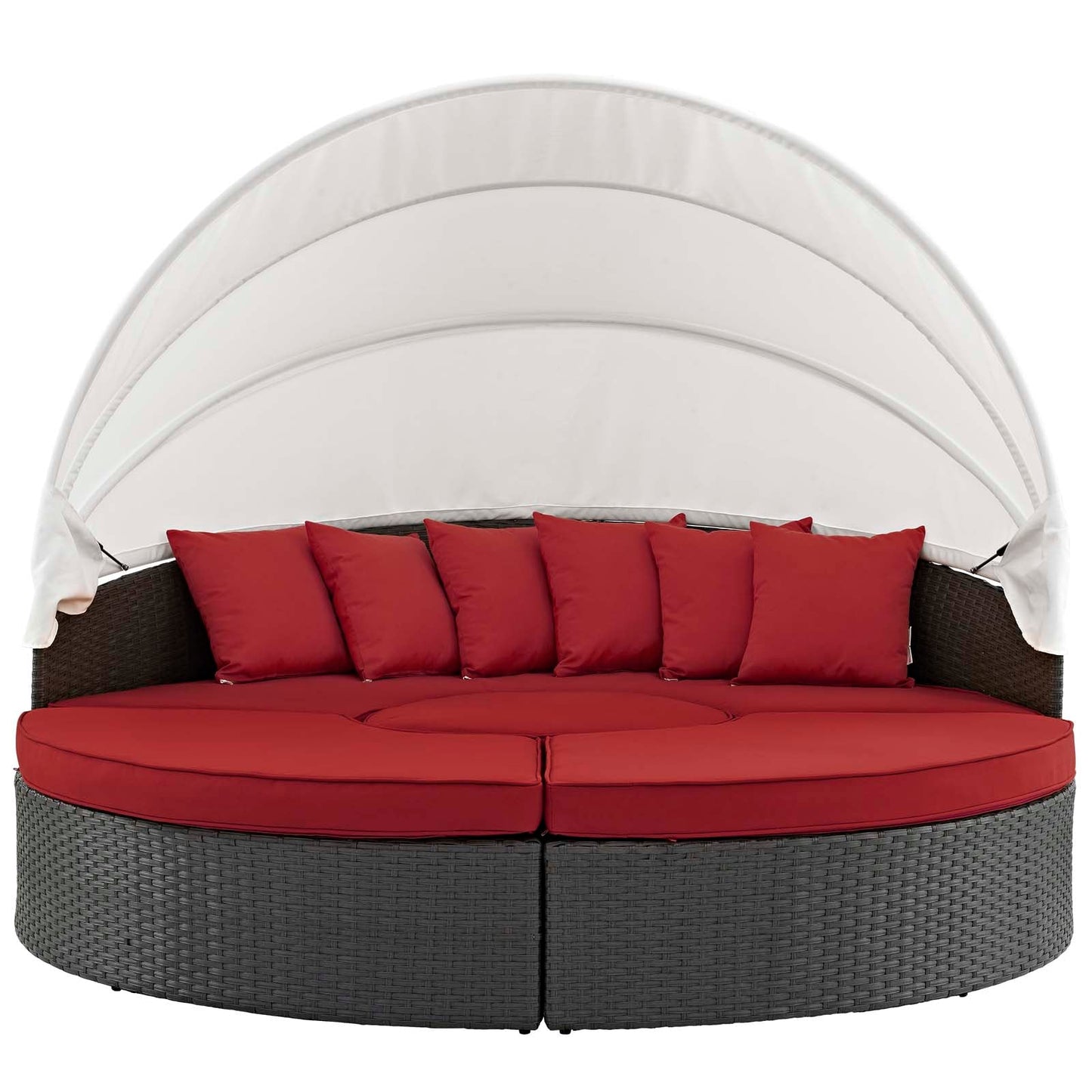 Modway Furniture Sojourn Outdoor Patio Sunbrella Daybed by Modway – EEI-1986-CHC-GRY