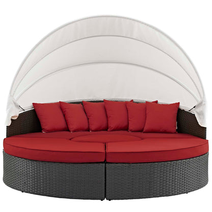 Modway Furniture Sojourn Outdoor Patio Sunbrella Daybed by Modway – EEI-1986-CHC-GRY