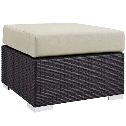 Modway Furniture Convene 5 Piece Outdoor Patio Sectional Set by Modway –EEI-2172-EXP-BEI-SET