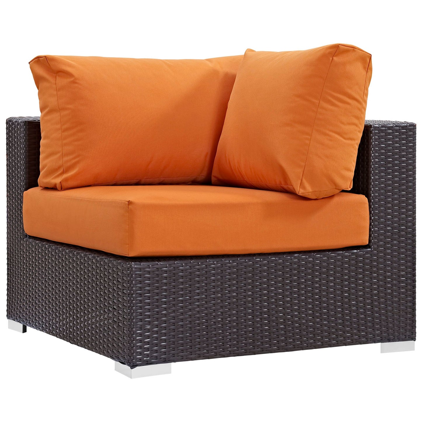 Modway Furniture Convene 5 Piece Outdoor Patio Sectional Set by Modway –EEI-2172-EXP-BEI-SET