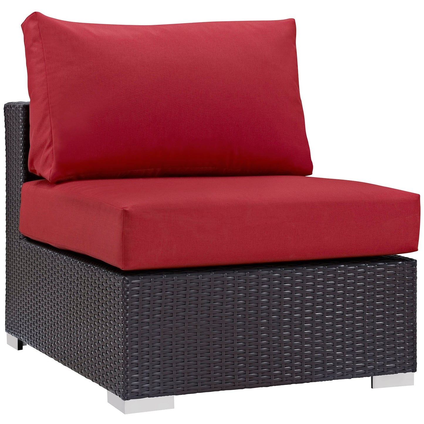 Modway Furniture Convene 5 Piece Outdoor Patio Sectional Set by Modway –EEI-2172-EXP-BEI-SET