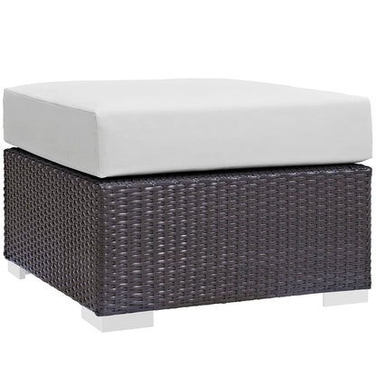 Modway Furniture Convene 5 Piece Outdoor Patio Sectional Set by Modway –EEI-2172-EXP-BEI-SET