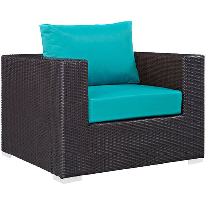 Modway Furniture Convene 8 Piece Outdoor Patio Sectional Set by Modway – EEI-2206-EXP-BEI-SET