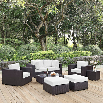 Modway Furniture Convene 8 Piece Outdoor Patio Sectional Set by Modway – EEI-2206-EXP-BEI-SET