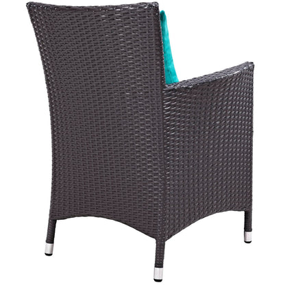 Modway Furniture Convene 11 Piece Outdoor Dining Set by Modway – EEI-2219-EXP-TRQ-SET