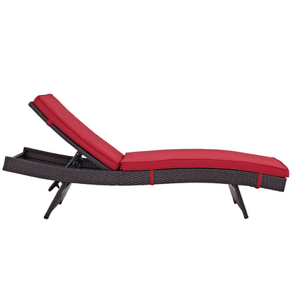 Modway Furniture Convene Chaise Outdoor Patio Set of 2 - EEI-2428-EXP-MOC-SET