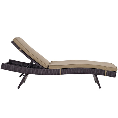 Modway Furniture Convene Chaise Outdoor Patio Set of 4 by Modway - EEI-2429-EXP-MOC-SET